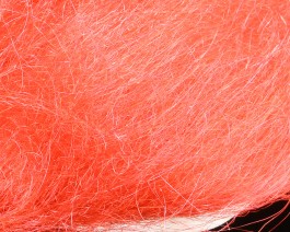 Fine Trilobal Wing Hair, Fluo Salmon